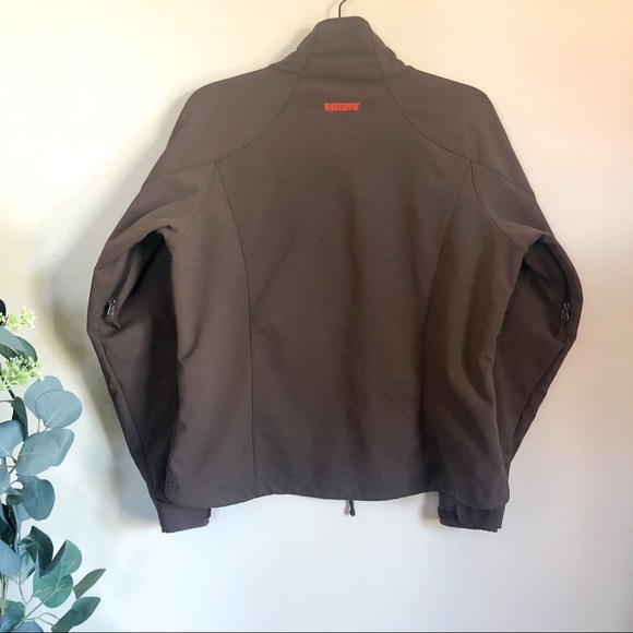 marmot | brown windstopper jacket medium - Picture 2 of 7